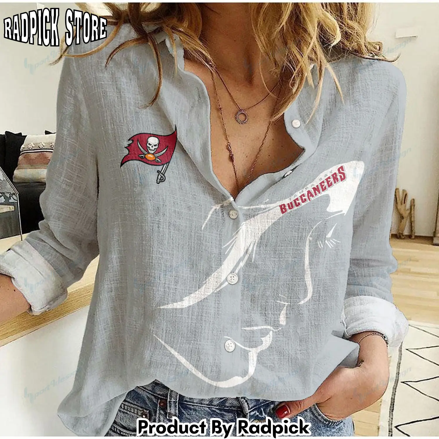 Radpick tampa bay buccaneers woman shirt rp662101